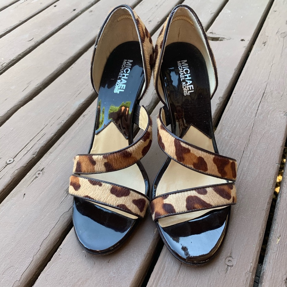 Michael Kors Leopard Pumps
